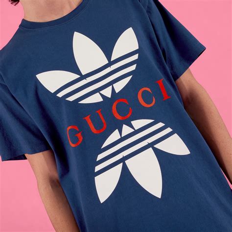 gucci t shirt adidas|Gucci Adidas loafer.